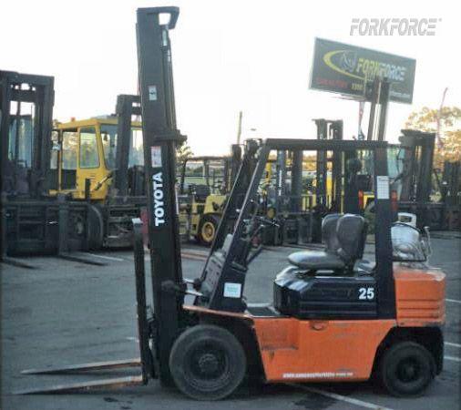 Toyota 2.5-Ton LPG Forklift