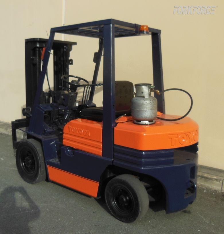 Used Toyota 2.5 Tonne LPG  Forklift