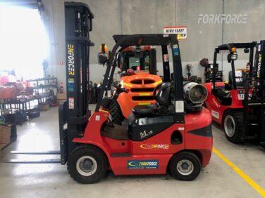 used enforcer 1.8t lpg petrol forklift