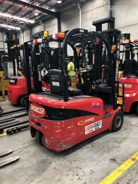 Used Enforcer FB18T-3-S-MA 3 Wheel Forklift