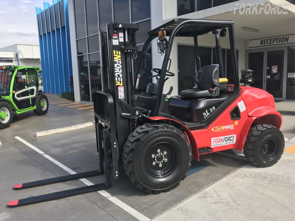 Used Enforcer FD35 3.5 Ton Rough Terrain Forklift