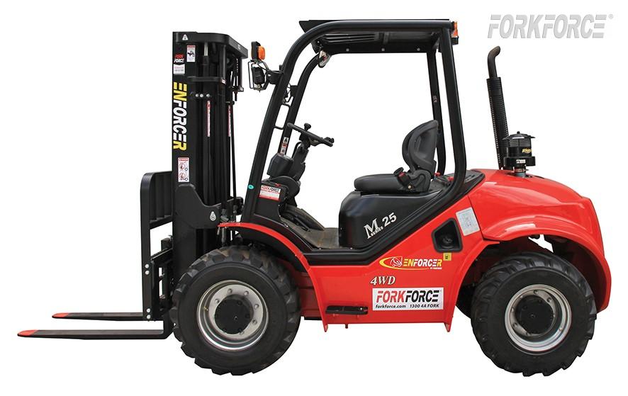 Enforcer 2.5T Rough Terrain Diesel Forklift