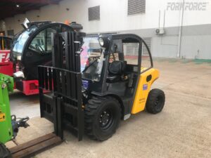 Used Bomaq 3T 4WD Diesel Rough Terrain Forklift