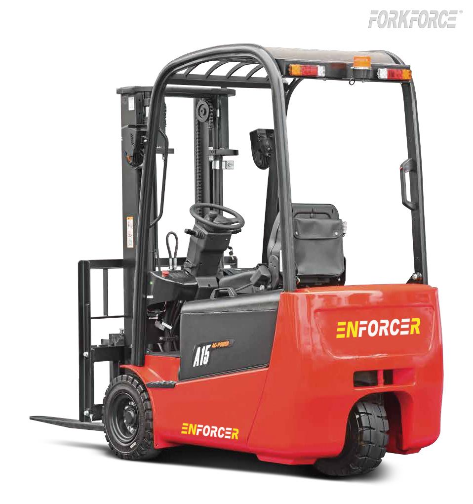 Enforcer 1.5 Ton 3-Wheel Battery Electric Forklift