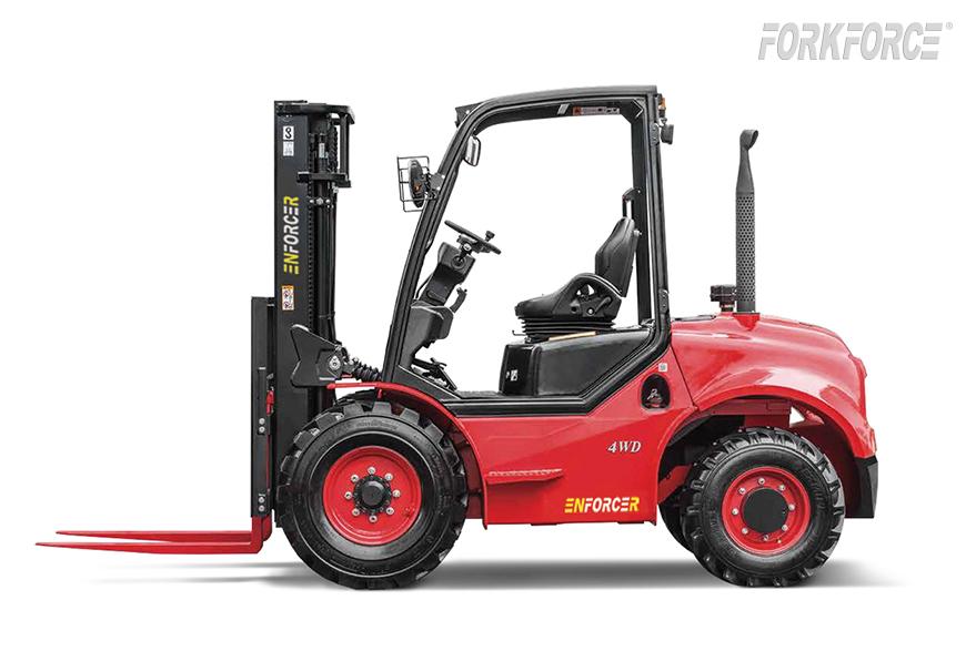 Enforcer 1.8T 4WD Diesel Rough Terrain Forklift