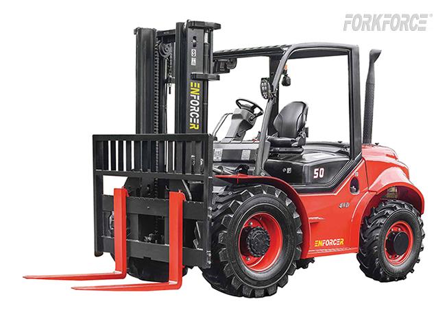 Enforcer 5T 4WD Diesel Rough Terrain Forklift