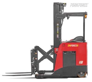 Enforcer 1.8T Battery Electric Narrow Aisle Single Reach Truck