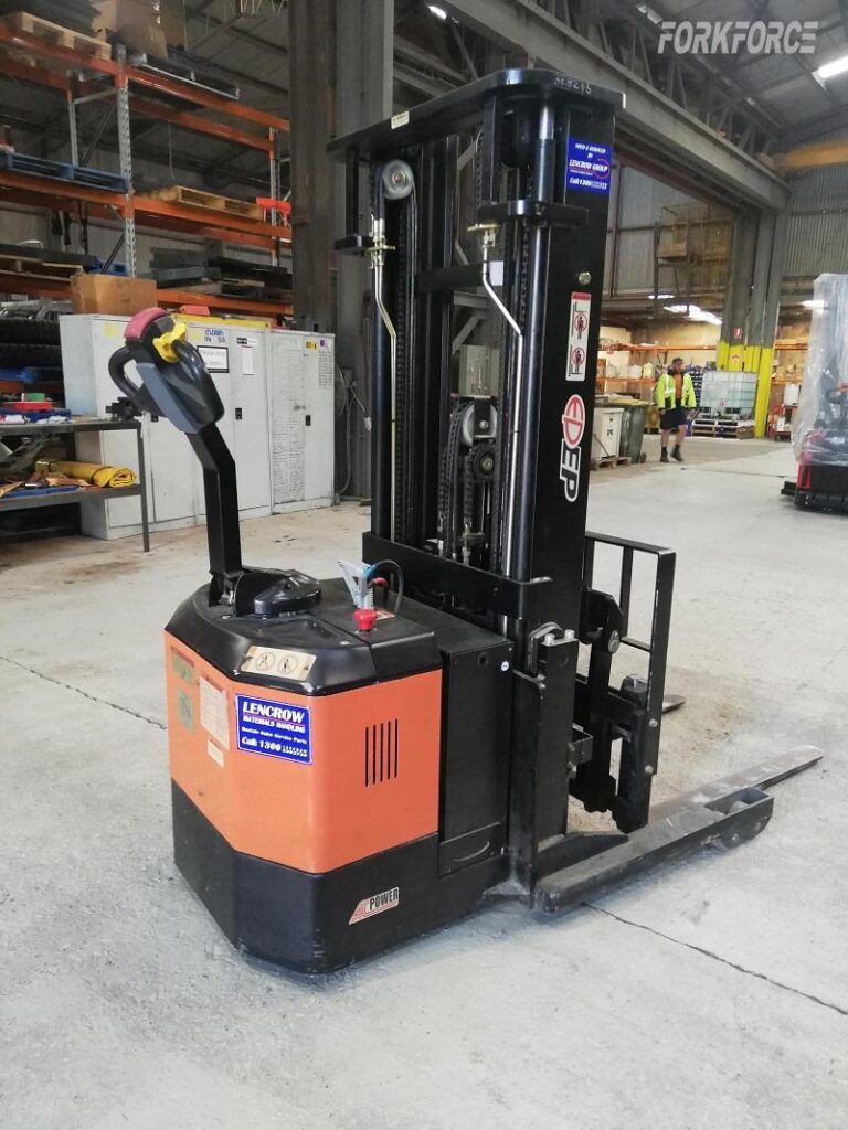 Used Enforcer 1.5 Ton Walkie Reach Stacker