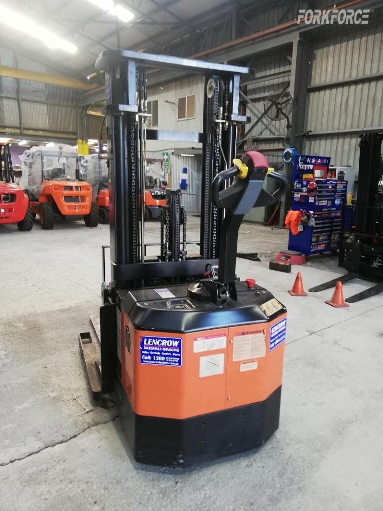 Used Enforcer 1.5 Ton Walkie Reach Stacker