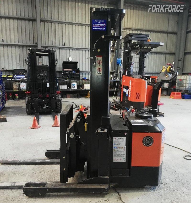 Used Enforcer 1.5 Ton Walkie Reach Stacker