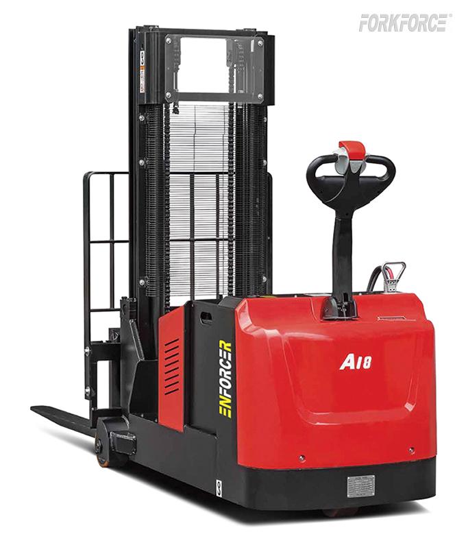 Enforcer 1.8 Ton Battery Electric Walkie Counterbalanced Stacker