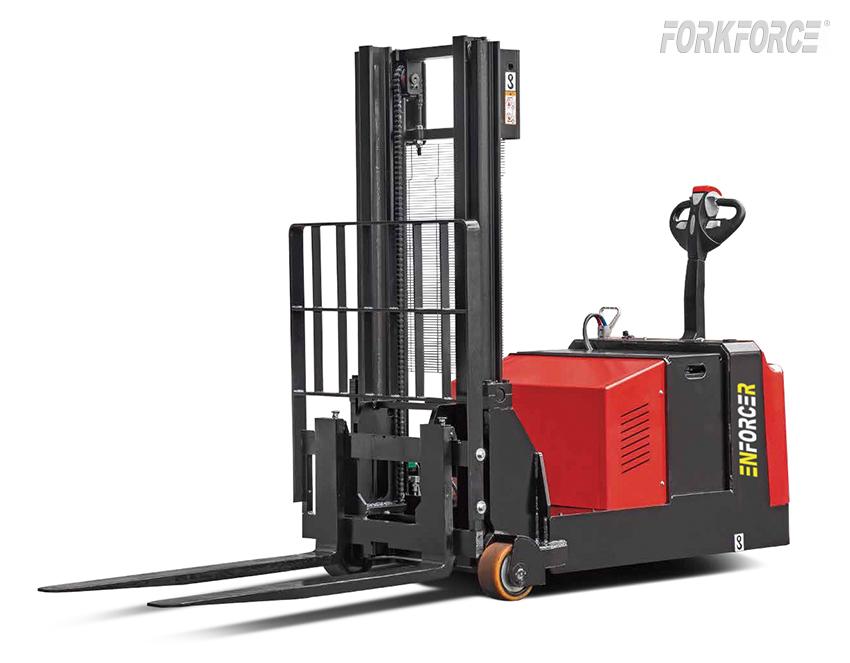 Enforcer 1.8 Ton Battery Electric Walkie Counterbalanced Stacker