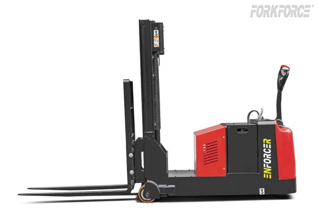 Enforcer 1.8 Ton Battery Electric Walkie Counterbalanced Stacker