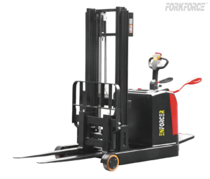 Enforcer 2T Walkie Stacker with Moving Mast