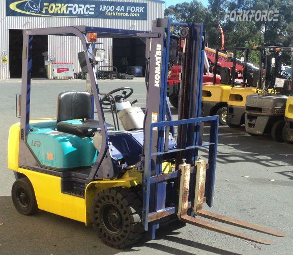 Used Komatsu 1.5T Petrol Forklift