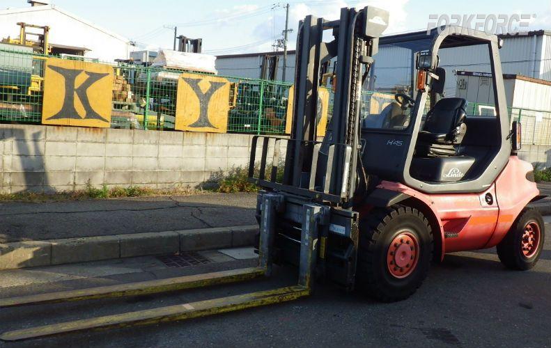 Used Linde H45D-04-600 4.5 Ton Diesel Forklift