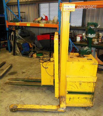 Used Big Joe 1.5-Ton Electric Walkie Stacker