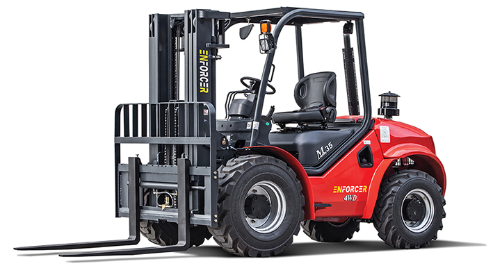 Enforcer 3.5T 4WD Rough Terrain Forklift