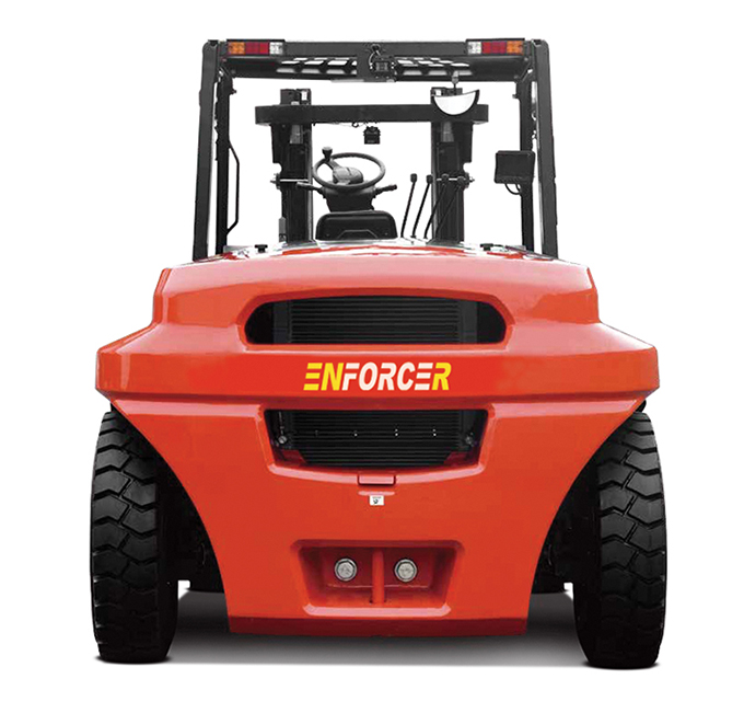 Enforcer 7T Diesel Forklift - Container Entry