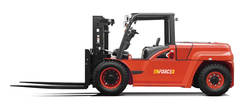 Enforcer 7T Diesel Forklift - Container Entry