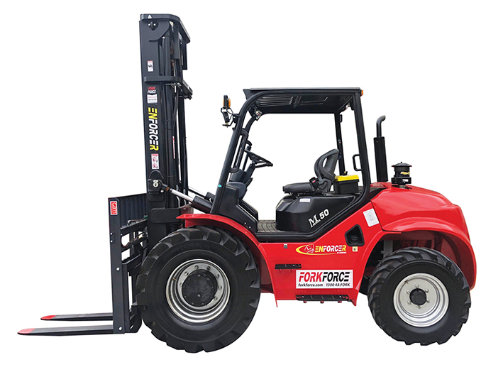 Enforcer 5 Ton 2WD Rough Terrain Forklift (FLDAXT50-01I3ZS)