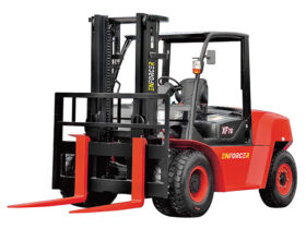 FLDCXT70-08I3WS Enforcer 7T Diesel Forklift- Front View